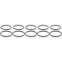 Кільце гумове FEBEST RINGOL026PCS10 (фото 1)