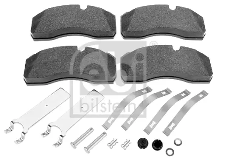 Комплект тормозных колодок, дисковый тормоз FEBI BILSTEIN 10674