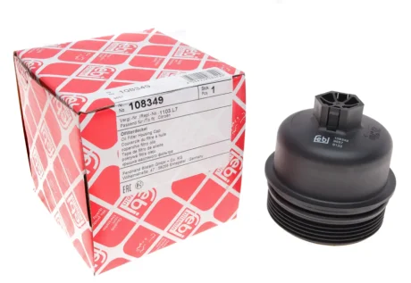 Кришка масляного фільтра PSA 1.1-1.4-1.6 2.0HDI 16V DW10-EP6-TU1-TU3-TU5 (вир-во Febi) FEBI BILSTEIN 108349
