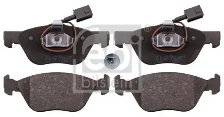 Комплект тормозных колодок, дисковый тормоз FEBI BILSTEIN 116003