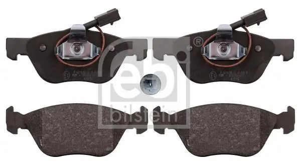 Комплект тормозных колодок, дисковый тормоз FEBI BILSTEIN 116008 (фото 1)