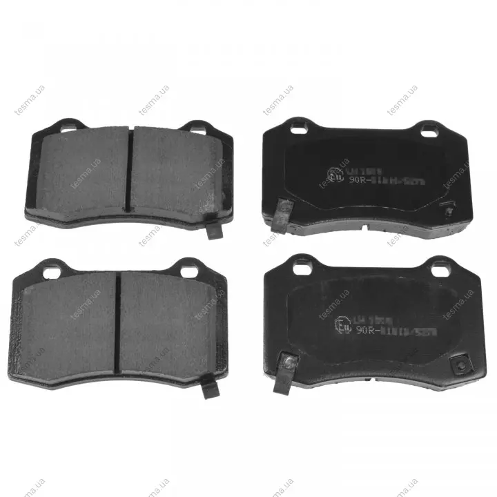 Комплект гальмівних колодок задн, CADILLAC CTS, CTS SPORT, STS CHEVROLET CAMARO CHRYSLER 300C DODGE CHALLENGER, CHARGER JEEP GRAND CHEROKEE, GRAND CHEROKEE III 2.7-Electric 09.04- FEBI BILSTEIN 116382 (фото 1)