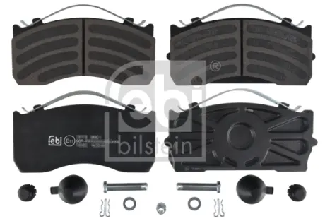 Комплект тормозных колодок, дисковый тормоз FEBI BILSTEIN 16592