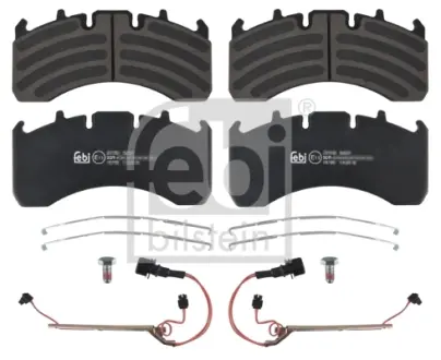 Комплект тормозных колодок, дисковый тормоз FEBI BILSTEIN 16780