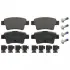 Комплект гальмівних колодок задн, ABARTH GRANDE PUNTO FIAT GRANDE PUNTO OPEL COMBO, COMBO TOUR, CORSA C, CORSA D 1.0-1.9D 07.04- FEBI BILSTEIN 16880 (фото 1)