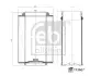 Air filter, kit. Фильтр воздушный, комплект FEBI BILSTEIN 173607 (фото 1)