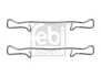 Монтажний набір задніх гальмівних накладок Ford Focus 1.0-2.0 11- FEBI BILSTEIN 181499 (фото 1)