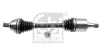 Вал приводний VOLVO C30. S40 II. V50 (вир-во FEBI) FEBI BILSTEIN 182444 (фото 1)