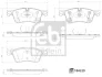 Комплект гальмівних колодок передн, MERCEDES CITAN TOURER (W420), CITAN/MINIVAN (W420) NISSAN QASHQAI III, TOWNSTAR, TOWNSTAR EVALIA, TOWNSTAR/MINIVAN RENAULT AUSTRAL 1.2H-Electric 04.21- FEBI BILSTEIN 184229 (фото 2)