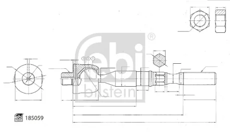 Деталь FEBI BILSTEIN 185059