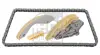 Комплект цепи баланс вала VAG 2.5 16V CBTA/CBUA/CCCA до OE 1K*7*299000 (пр-во FEBI) FEBI BILSTEIN 185070 (фото 1)