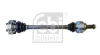Вал приводний BMW 5 (E60), 5 Touring (E61), 6 (E63), 6, 7 (вир-во FEBI) FEBI BILSTEIN 185923 (фото 1)