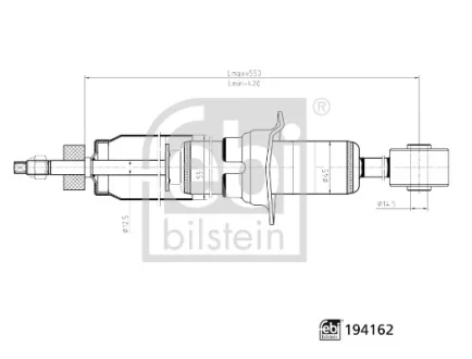 Автозапчасть FEBI BILSTEIN 194162