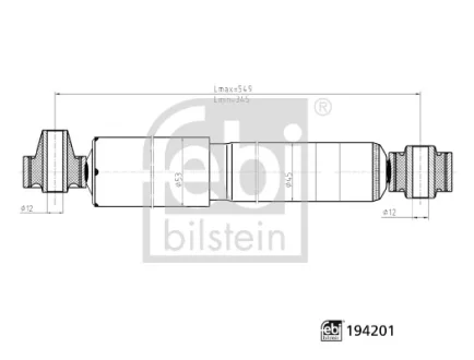 Автозапчасть FEBI BILSTEIN 194201