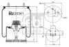 Пневмоподушка FEBI BILSTEIN 20341 (фото 1)