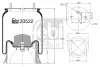 Пневмоподушка FEBI BILSTEIN 20522 (фото 1)