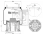 Пневмоподушка FEBI BILSTEIN 20523 (фото 1)