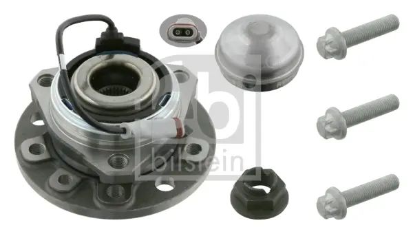 Підшипник маточини (передньої) Opel Astra H/Zafira 04- (+ABS) FEBI BILSTEIN 27386 (фото 1)