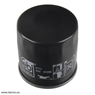 Oil filter, Spin-On. Фильтр масляный, накручиваемый FEBI BILSTEIN 32099