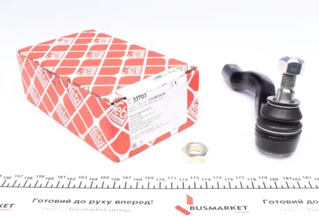 Наконечник тяги рульової (L) MB Vito (W639) 03- (L=168mm) FEBI BILSTEIN 33703