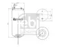 Подушка пневмопідвіски FEBI BILSTEIN 35676 (фото 1)