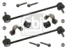 Ремкомплект стабілізатора (переднього) Skoda Fabia 99-/VW Polo 01-(d=17mm) (2 кронш.+2 втулки+2 тяги) FEBI BILSTEIN 37069 (фото 1)