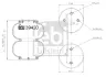 Пневмоподушка FEBI BILSTEIN 39420 (фото 1)