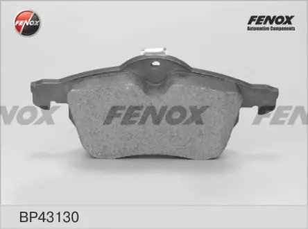 Комплект тормозных колодок, дисковый тормоз FENOX BP43130