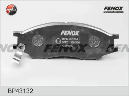 Комплект тормозных колодок, дисковый тормоз FENOX BP43132