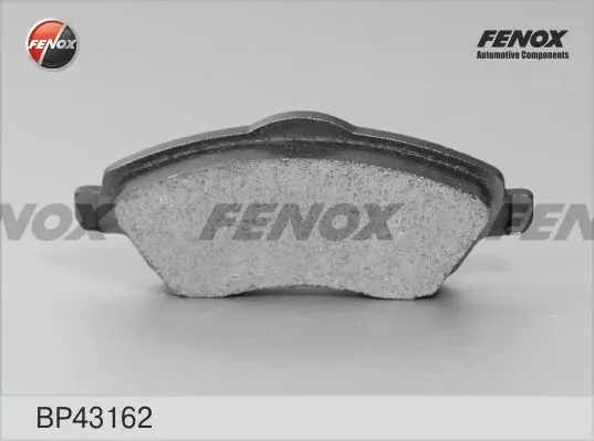 Комплект тормозных колодок, дисковый тормоз FENOX BP43162 (фото 1)
