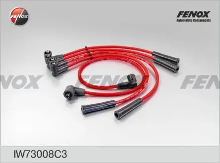 Дроти запалювання високовольтні силікон ВАЗ 21213 Fenox (IW73008C3) FENOX IW 73008 C3