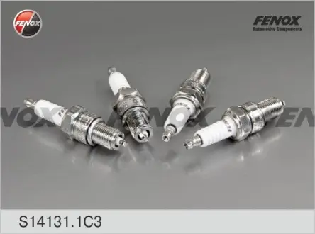 Свічка запалювання Fenox ГАЗ 3110,дв. ЗМЗ (S14131.1C3) FENOX S 14131.1 C3