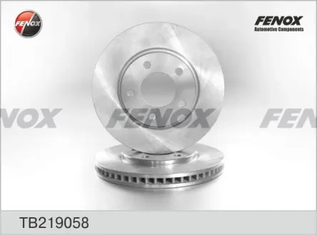 Тормозной диск FENOX TB219058