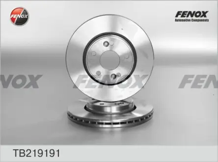 Тормозной диск FENOX TB219191