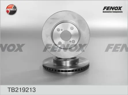 Тормозной диск FENOX TB219213