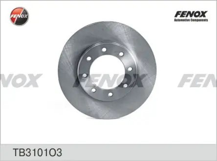 Гальмівний диск 3101 O3 ЗІЛ 5301 Бичок Optimal Fenox (TB3101O3) FENOX TB 3101 O3