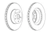 Тормозной диск FERODO DDF1055 (фото 1)