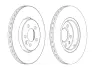 Тормозной диск FERODO DDF1080C (фото 1)
