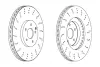 Тормозной диск FERODO DDF1650 (фото 1)