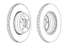 Тормозной диск FERODO DDF1701C1 (фото 1)