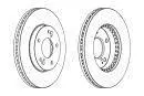 Тормозной диск FERODO DDF17861