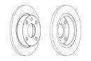Тормозной диск FERODO DDF2081