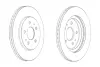 Тормозной диск FERODO DDF2247C (фото 1)