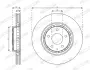Тормозной диск FERODO DDF3070C (фото 2)