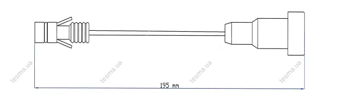 Сигнализатор, износ тормозных колодок FERODO FAI203 (фото 1)