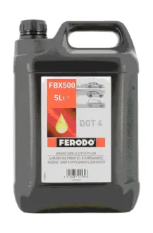 Тормозная жидкость (DOT 4), 5л FERODO FBX500