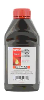 Brake and clutch fluid. Жидкость тормозная, гидравлическая DOT5.1, 0.5l FERODO FBZ050