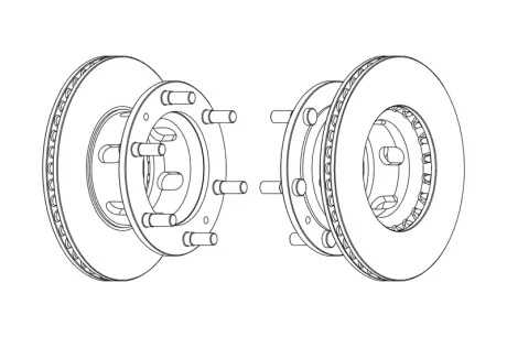 Тормозной диск FERODO FCR108A