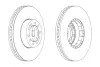 Тормозной диск FERODO FCR134A (фото 1)