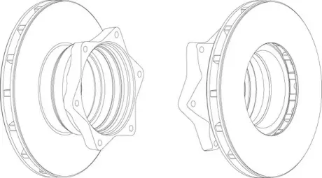 Тормозной диск FERODO FCR164A